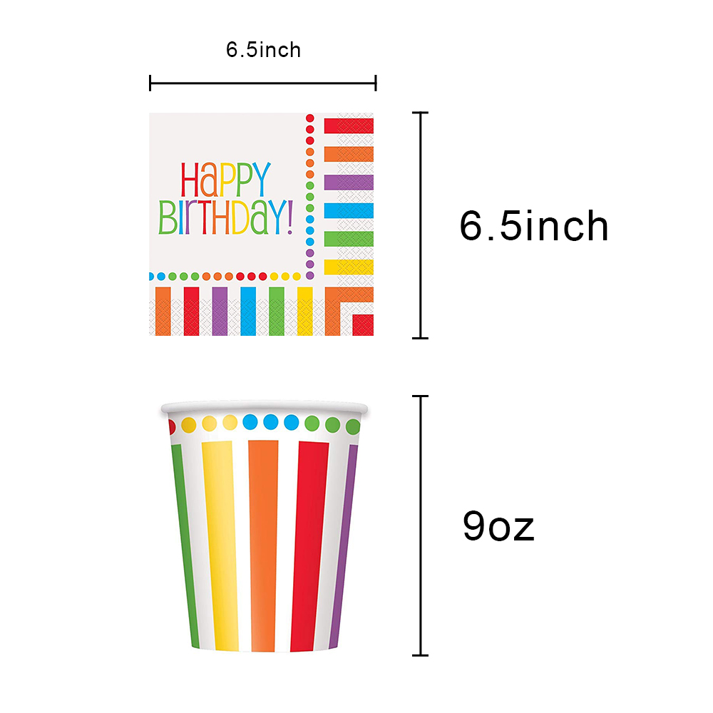 Rainbow Party Supplies
