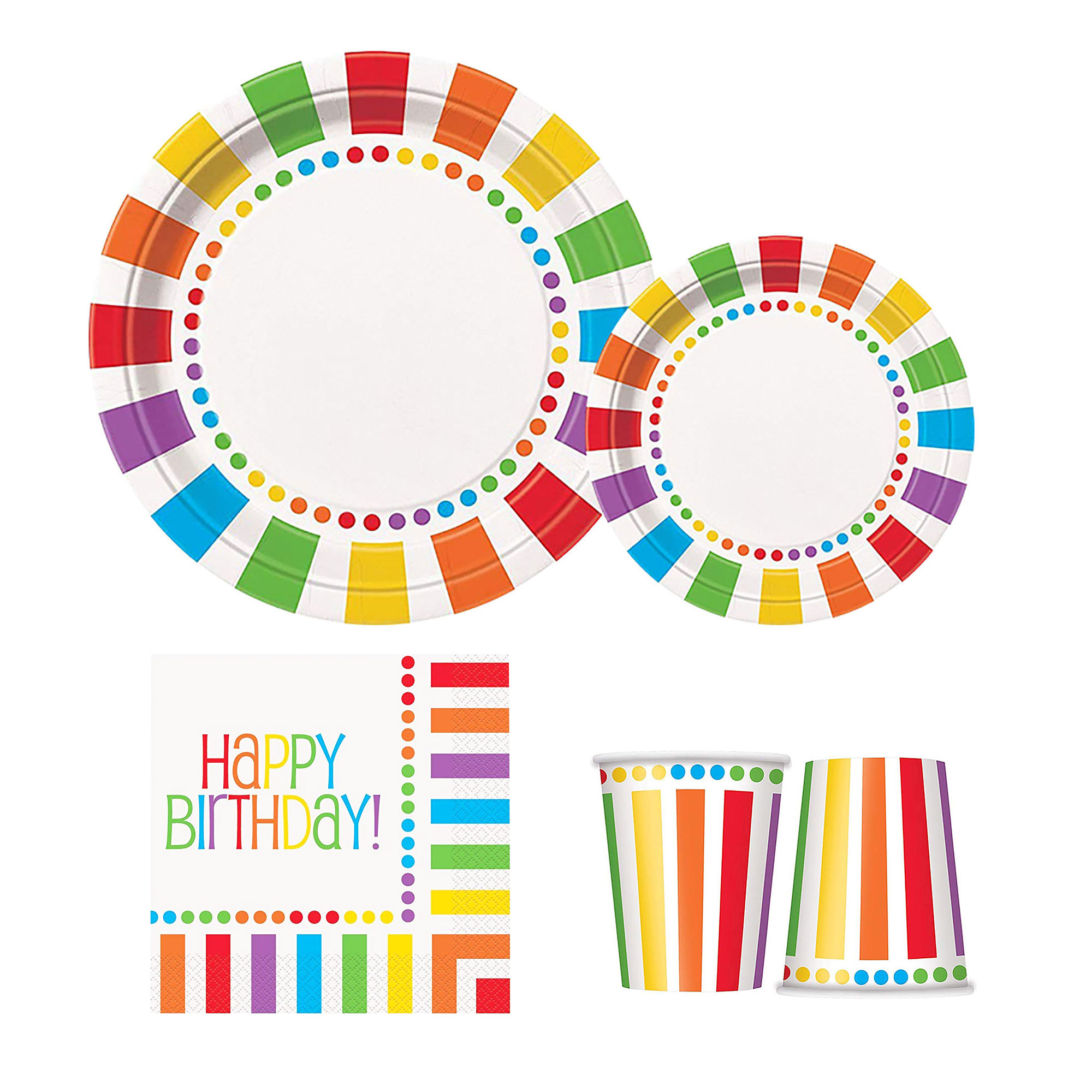 Colorful Party Tableware