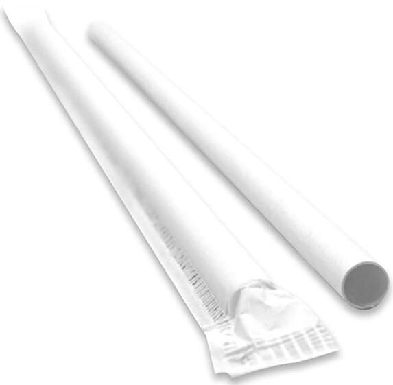 Wrapped Drinking Paper Straws