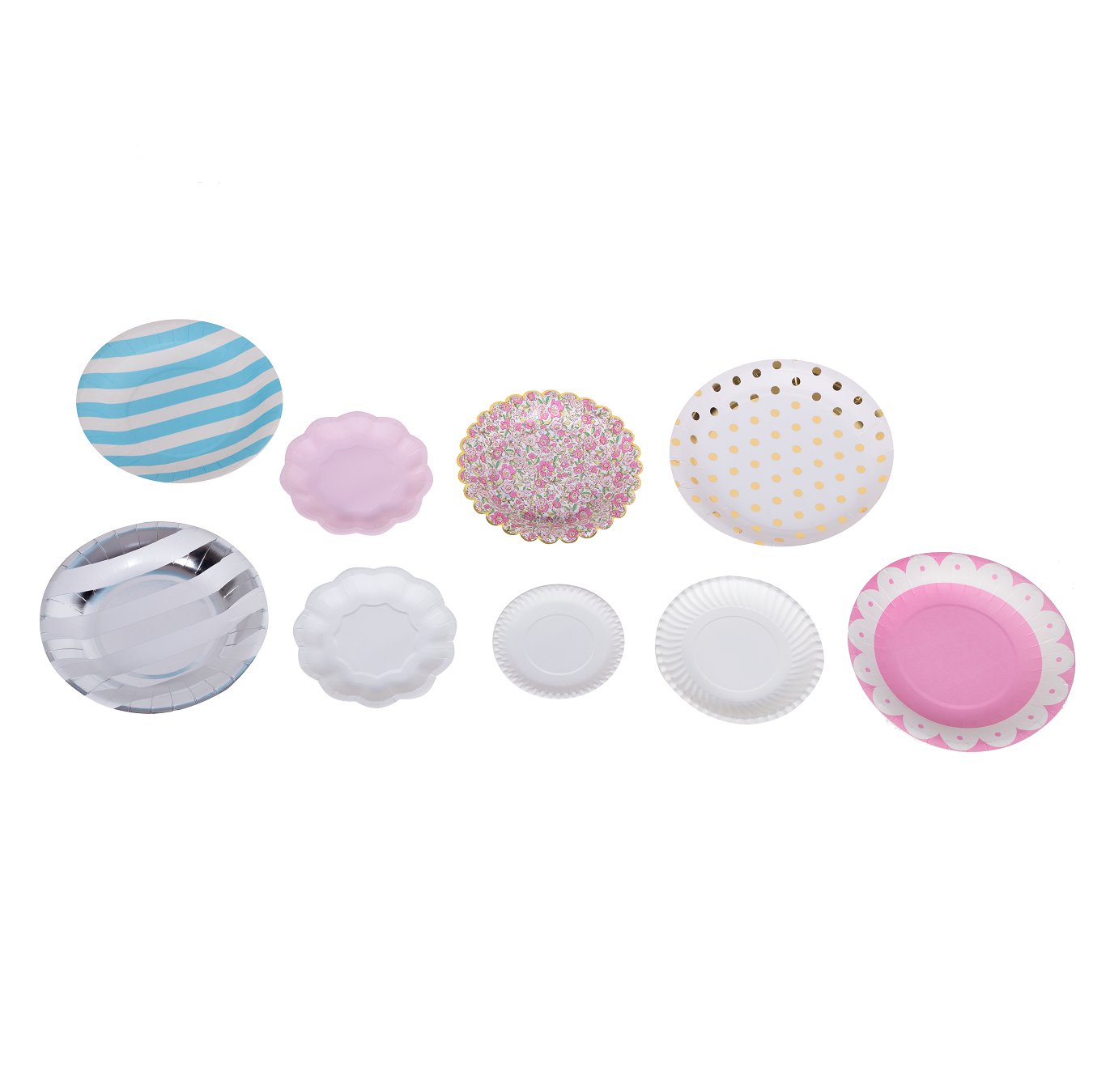 printed paper plate 