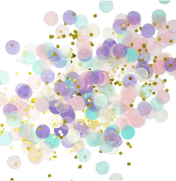 color paper confetti