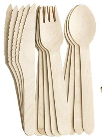 Wood Cutlery Set
