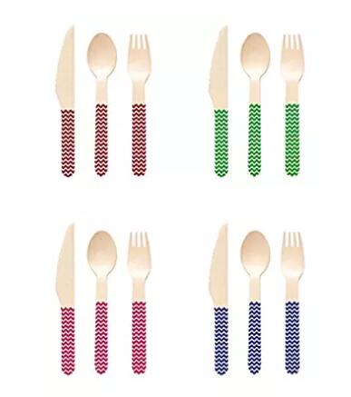 Custom Design Wooden Cutlery Set