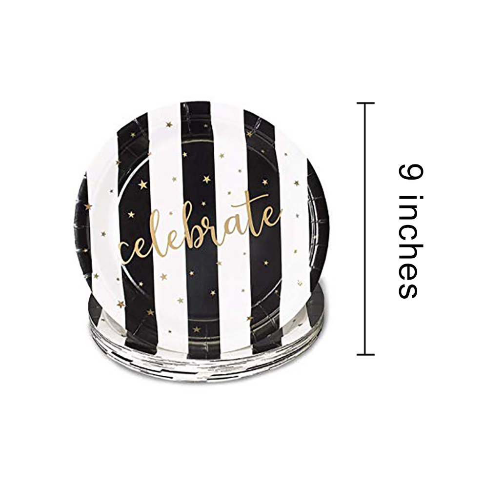 birthday paper tableware set