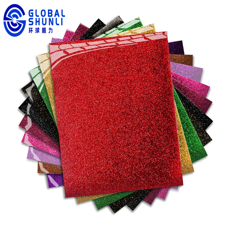 htv vinyl glitter sheets