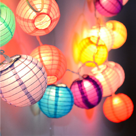 Custom led paper lantern outdoor