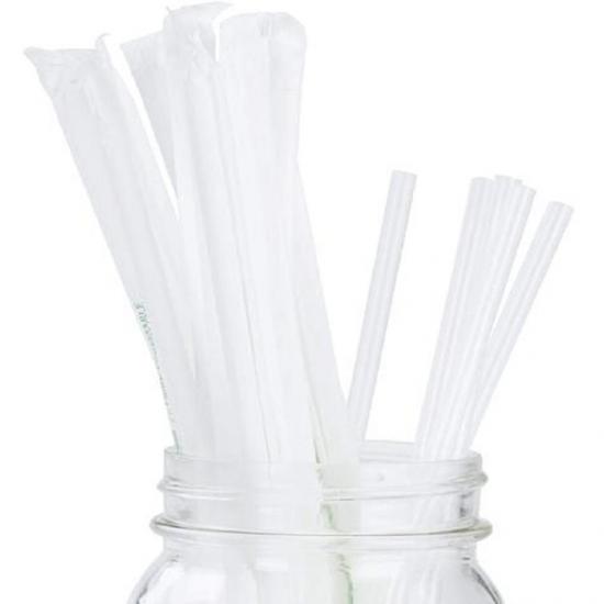 Wrapped Drinking Paper Straws
