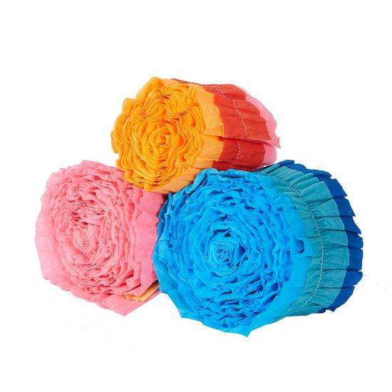 Crepe Paper Streamer Garland