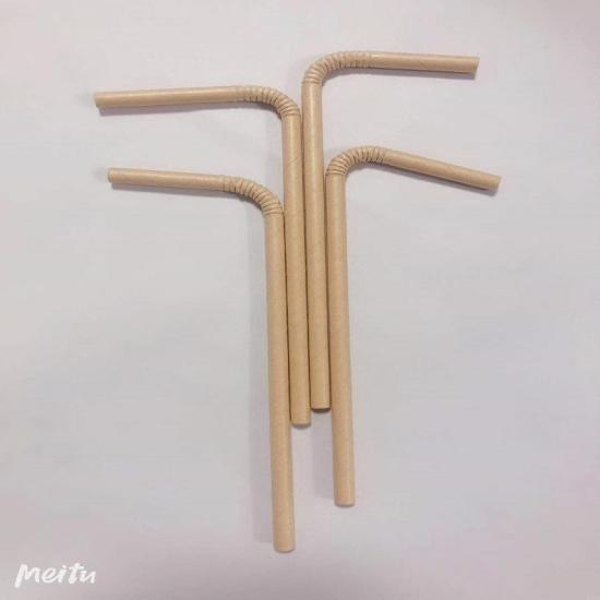 bend paper straw