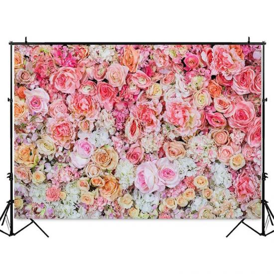 Photo Studio Wedding Floral Flower Wall Decoration Backdrop
