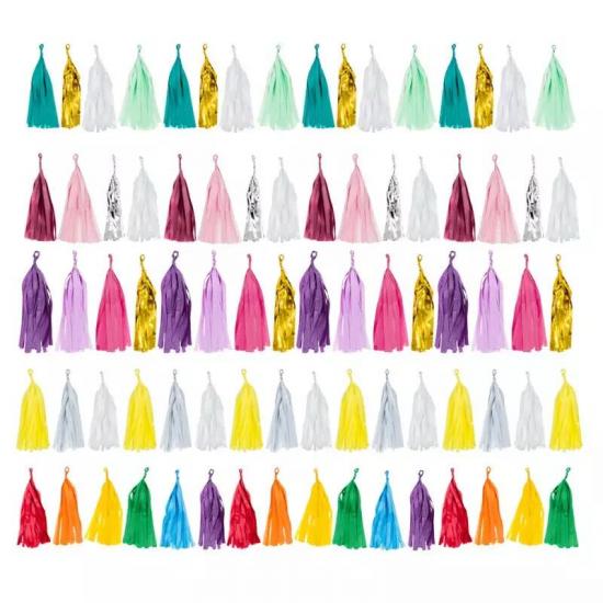 tissue paper tassel garland wholesale