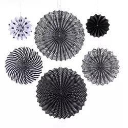 paper fan backdrop wed decor