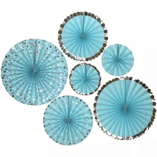 paper fan backdrop wed decor