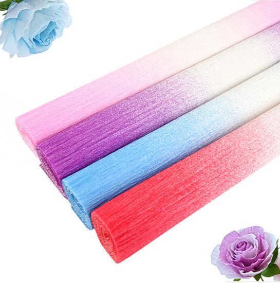 Mixed Color Crepe Paper Streamer Garlands